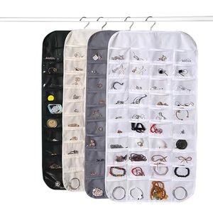 The DeeDee Jewelry Organizer, White, 80 grid